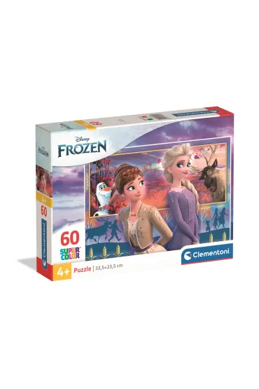 Puzzle 60 el. SuperColor. Frozen 2 Clementoni