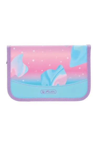 Herlitz Pi�rnik rozk�adany 2 klapki z wyposa�eniem Ocean Lights
