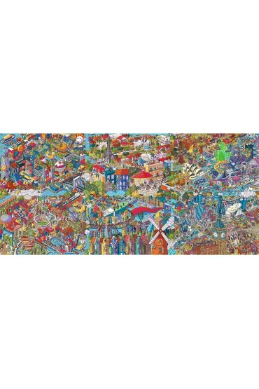 Puzzle 6000 Spy Guy - Seek & Find City Break TREFL