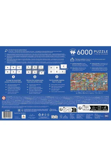 Puzzle 6000 Spy Guy - Seek & Find City Break TREFL