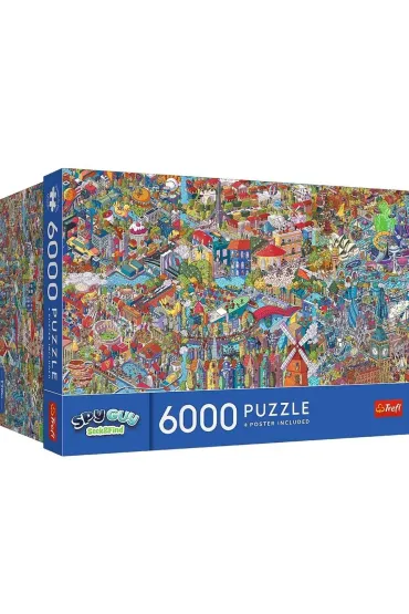 Puzzle 6000 Spy Guy - Seek & Find City Break TREFL