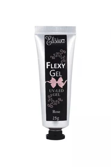 Elisium Flexy Gel el do przeduania paznokci Rose 25 g