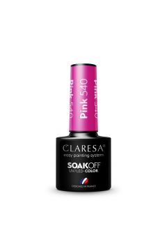 Claresa Soak Off UV/LED Pink lakier hybrydowy 540 5 g
