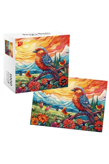 Puzzle 1000 el. Ptaszek Askato