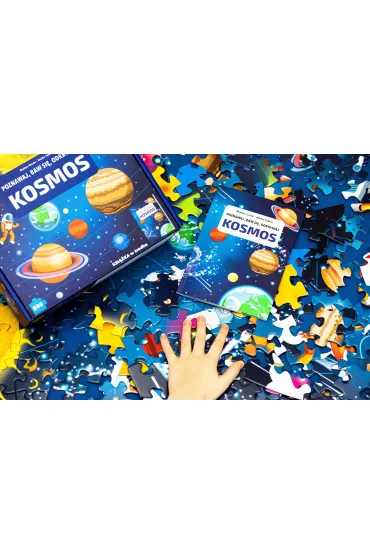 Kosmos. Poznawaj, baw si�, odkrywaj. Puzzle i ksi��ka Wilga Play - Matteo Gaule, Nadia  Fabris