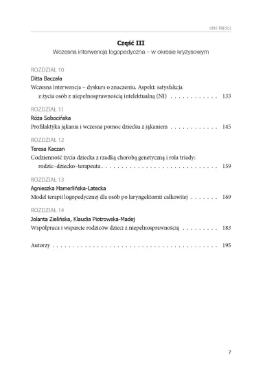 Wczesna interwencja w logopedii - Jacek J. B�eszy�ski, Ditta Bacza�a