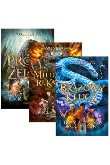 Pakiet Magisterium. Tomy 1-3: Pr�ba �elaza, Miedziana r�kawica, Br�zowy klucz - Holly Black, Cassandra Clare