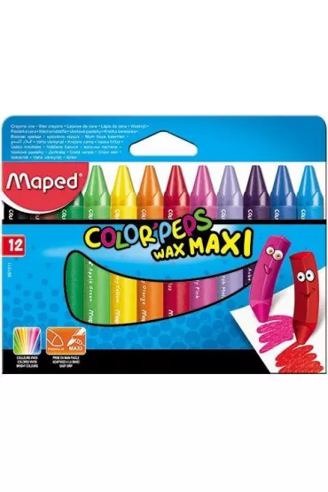 Maped Kredki Colorpeps �wiecowe Jumbo 12 szt.