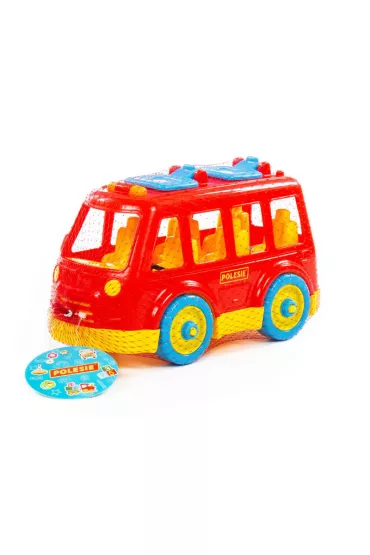 Polesie 71248 Klocki-transport Autobus w siatce