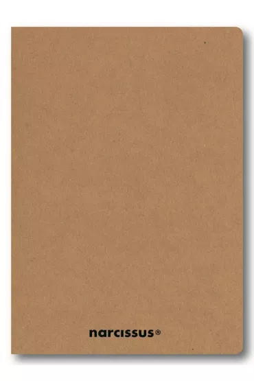 Narcissus Zeszyt A4 Eco Kraft kratka 48 kartek 6 szt.