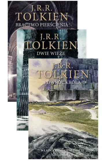 Pakiet W�adca Pier�cieni. Tomy 1-3: Bractwo pier�cienia, Dwie wie�e, Powr�t kr�la - J. R. R. Tolkien