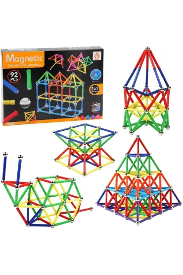 Klocki magnetyczne 92el