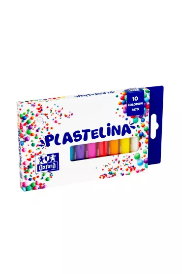 Oxford Plastelina 10 kolorw 167g