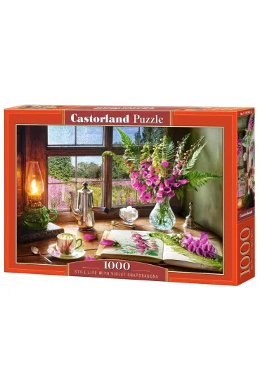 Puzzle 1000 el. Kompozycja kwiatowa Castorland