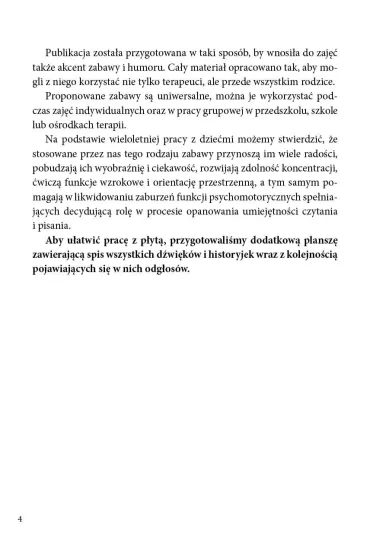 Historyjki s�uchowe i d�wi�kowe. Materia� ilustracyjno-d�wi�kowy do usprawniania percepcji i pami�ci s�uchowej dla dzieci i m�odzie�y - Iwona Tomasik, Katarzyna Sz�apa, S�awomir Wrzesi�ski