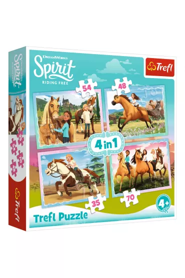 Puzzle 4w1 Popo�udniowa przeja�d�ka Trefl