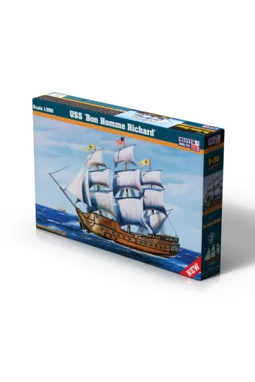 Model statku do sklejania USS Bon Homme Richard 1:500 D-165 Mastercraft