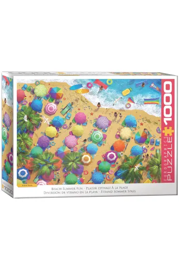 Puzzle 1000 el. Beach Summer Fun Eurographics