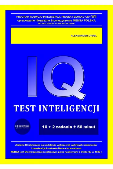 eBook Test inteligencji IQ pdf - Aleksander Dydel