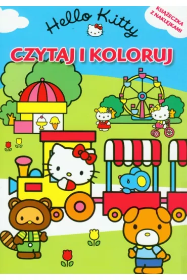 Hello Kitty Czytaj i koloruj - Magdalena Kwiatkowska