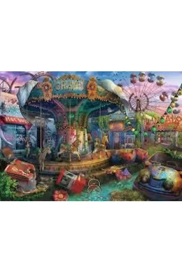 Puzzle 1000 el. Zapomniany lunapark Ravensburger