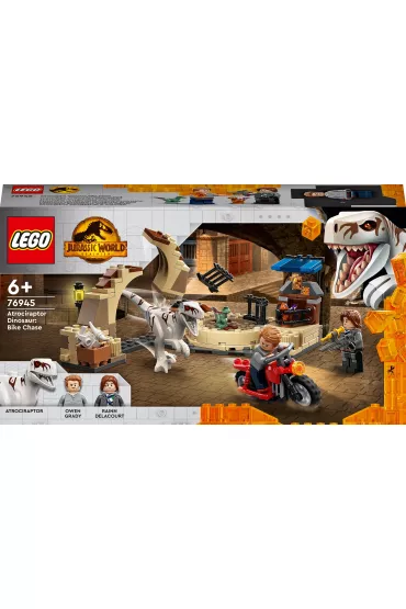 LEGO Jurassic World Atrociraptor: po�cig na motocyklu 76945