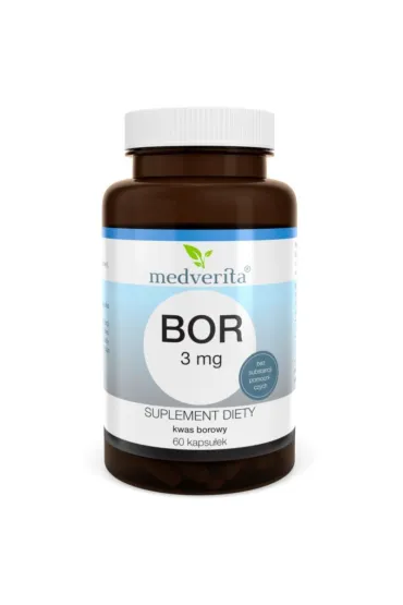 Medverita Bor 3 mg Suplement diety 60 kaps.