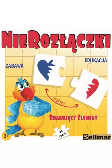 Puzzle 24 el. Nieroz��czki - Brakuj�cy element Abino