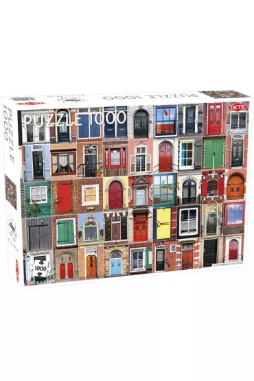 Puzzle 1000 el. Dutch Windows and Doors Tactic