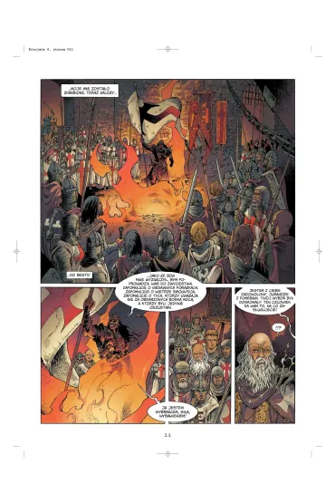 S�upy ognia. Krucjata. Tom 4 - Jean Dufaux, Xavier Philippe