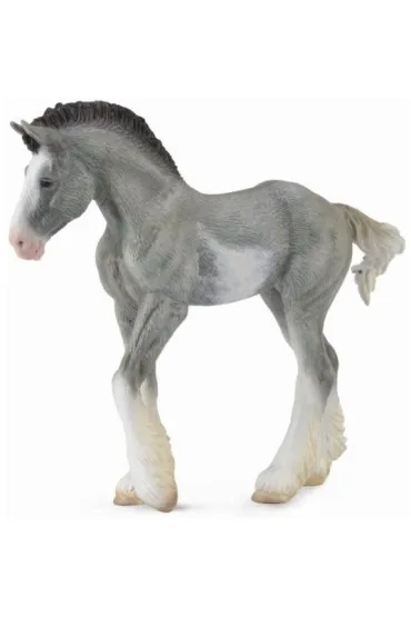 �rebi� Clydesdale Foal Blue Roan