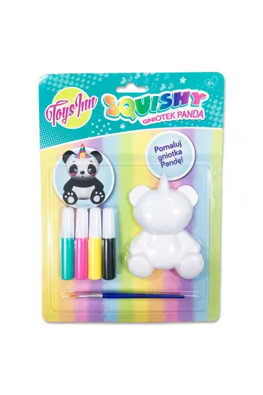 Figurka do pomalowania Panda squishy