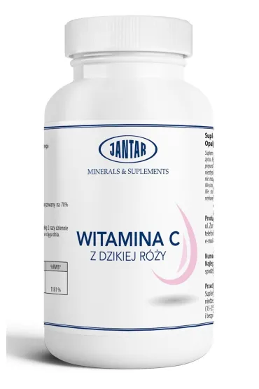 Jantar Witamina C z Dzikiej R�y Suplement diety 100 kaps.
