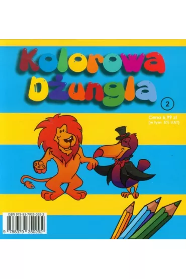 Malowanka Kolorowa D�ungla 2 20011673