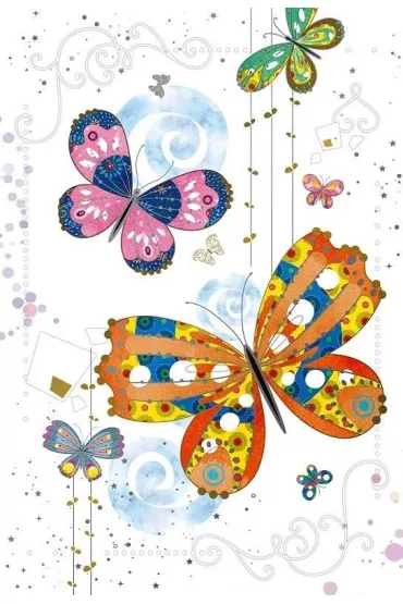 DaVinci Karnet + koperta Motyle 12x18cm