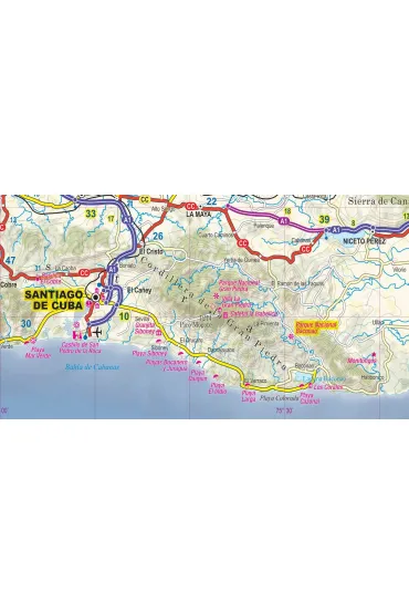 Cuba adventure map 1:650 000 laminat 2024
