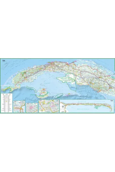 Cuba adventure map 1:650 000 laminat 2024