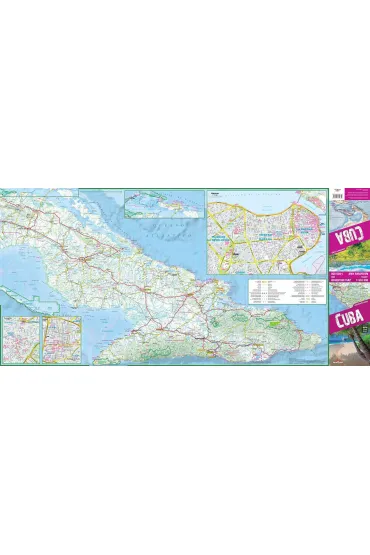 Cuba adventure map 1:650 000 laminat 2024