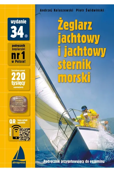 �eglarz jachtowy i jachtowy sternik morski. Podr�cznik zgodny z programem szkolenia PZ� - Andrzej Kolaszewski, Piotr �widwi�ski