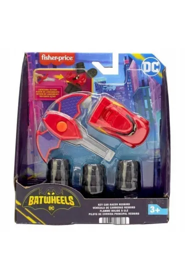 Fisher Price Batwheels Pojazd i kluczyk HRJ55 Mattel