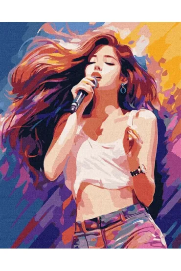 Ideyka Malowanie po numerach - Magiczny g�os 40x50cm