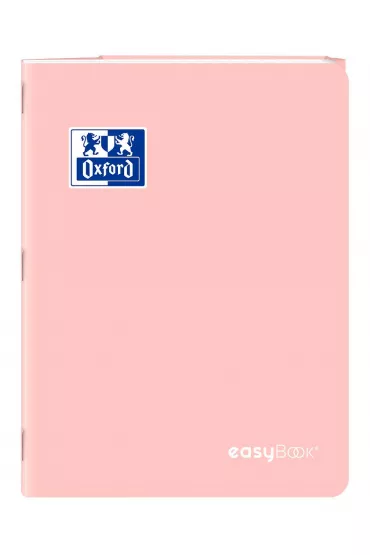 Oxford Zeszyt A4 EasyBook Pastel , z marginesem kratka 60 kartek