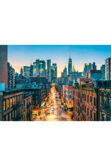 Puzzle 1000 el. Lower Manhattan, New York City Castorland