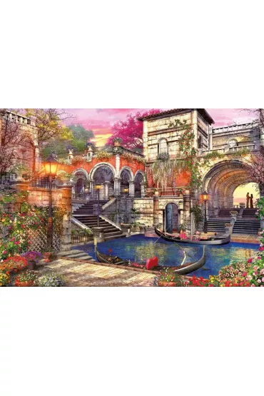 Puzzle 3000 el. Romans w Wenecji Educa