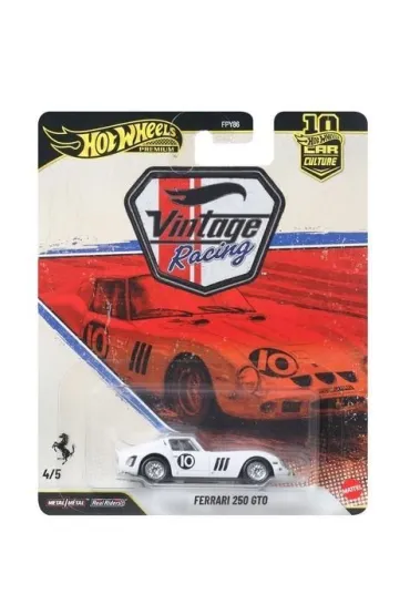 Hot Wheels Kultowe auta Ferrari 250 GTO Mattel
