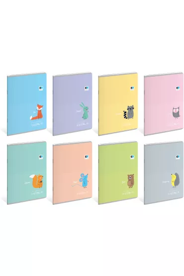 Interdruk Zeszyt A5 B&B Kids Pastel linia 32 kartki
