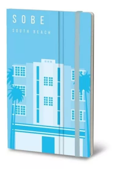 Stifflex Notatnik South Beach 21.0x13.0 cm 192 kartki