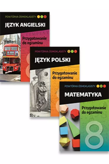 Pakiet Powt�rka �smoklasisty: Matematyka, J�zyk polski, J�zyk angielski