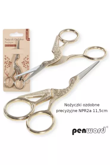 Polsirhurt No�yczki ozdobne precyzyjne NPR2a 11,5 cm