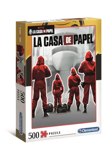 Puzzle 500 el. Dom z papieru Clementoni